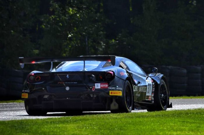 Issa Leads GT Sports Club America Practice 2 at Road America