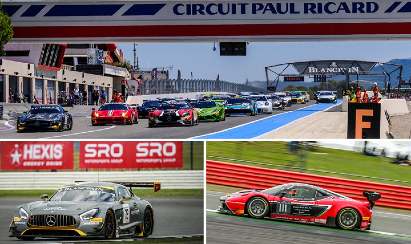 2017 Blancpain GT Sports Club reaches halfway mark at Paul Ricard 