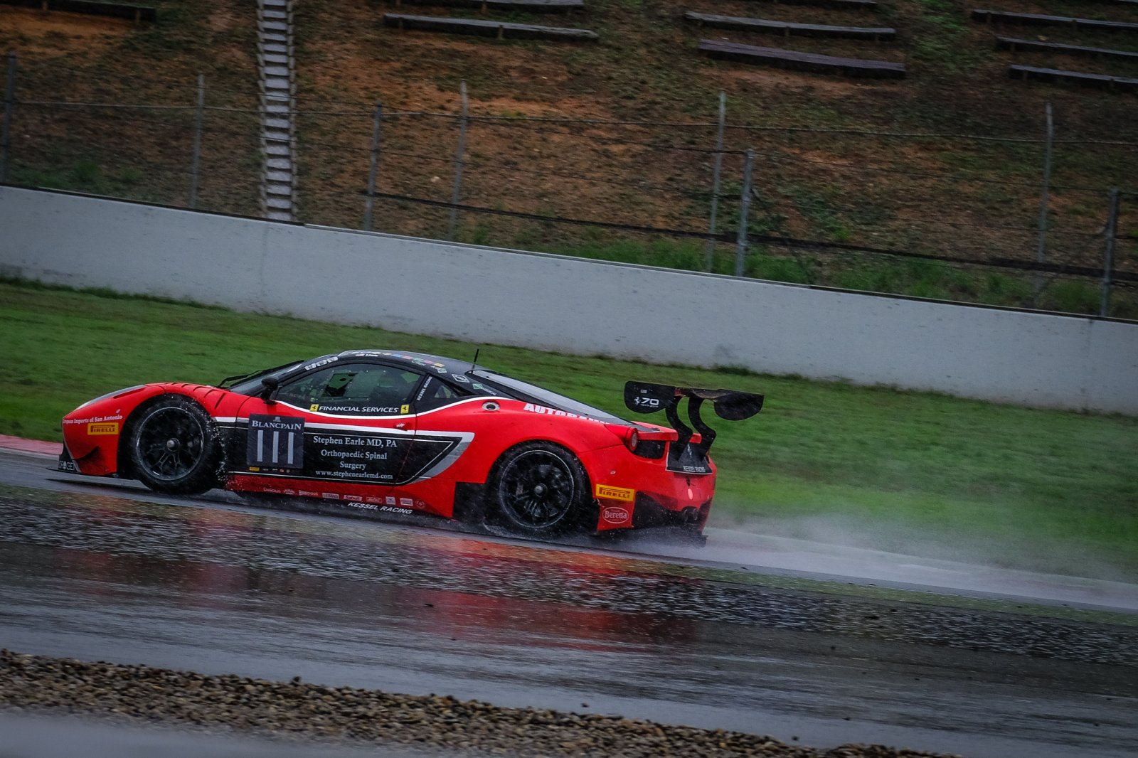 Stephen Earle wins 2017 Iron Cup title in rain-shortened Blancpain GT Sports Club season finale to join Anthony Pons, crowned overall Champion in Budapest