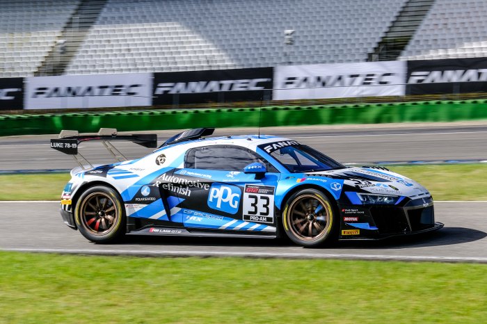 Pro-Am leaders set the early pace in Hockenheim first practice 