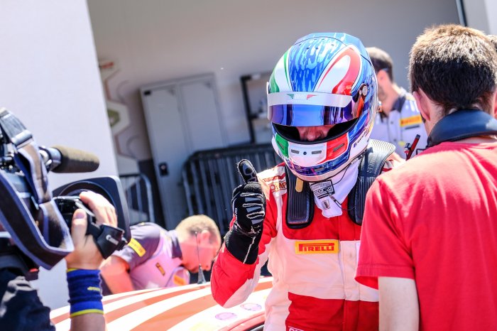 Lucchini holds on to take Blancpain GT Sports Club victory in race one at Circuit Paul Ricard