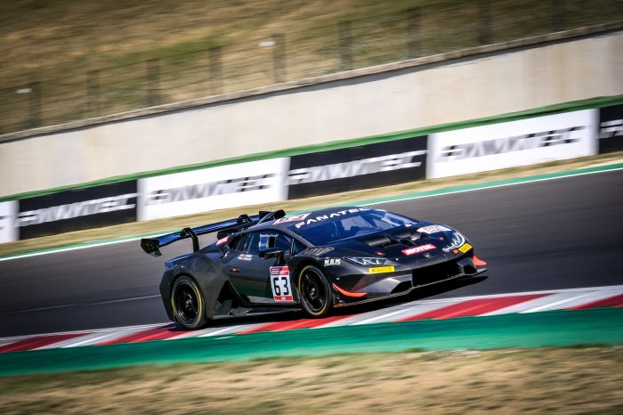 Late effort puts Lamborghini on top in opening Misano practice