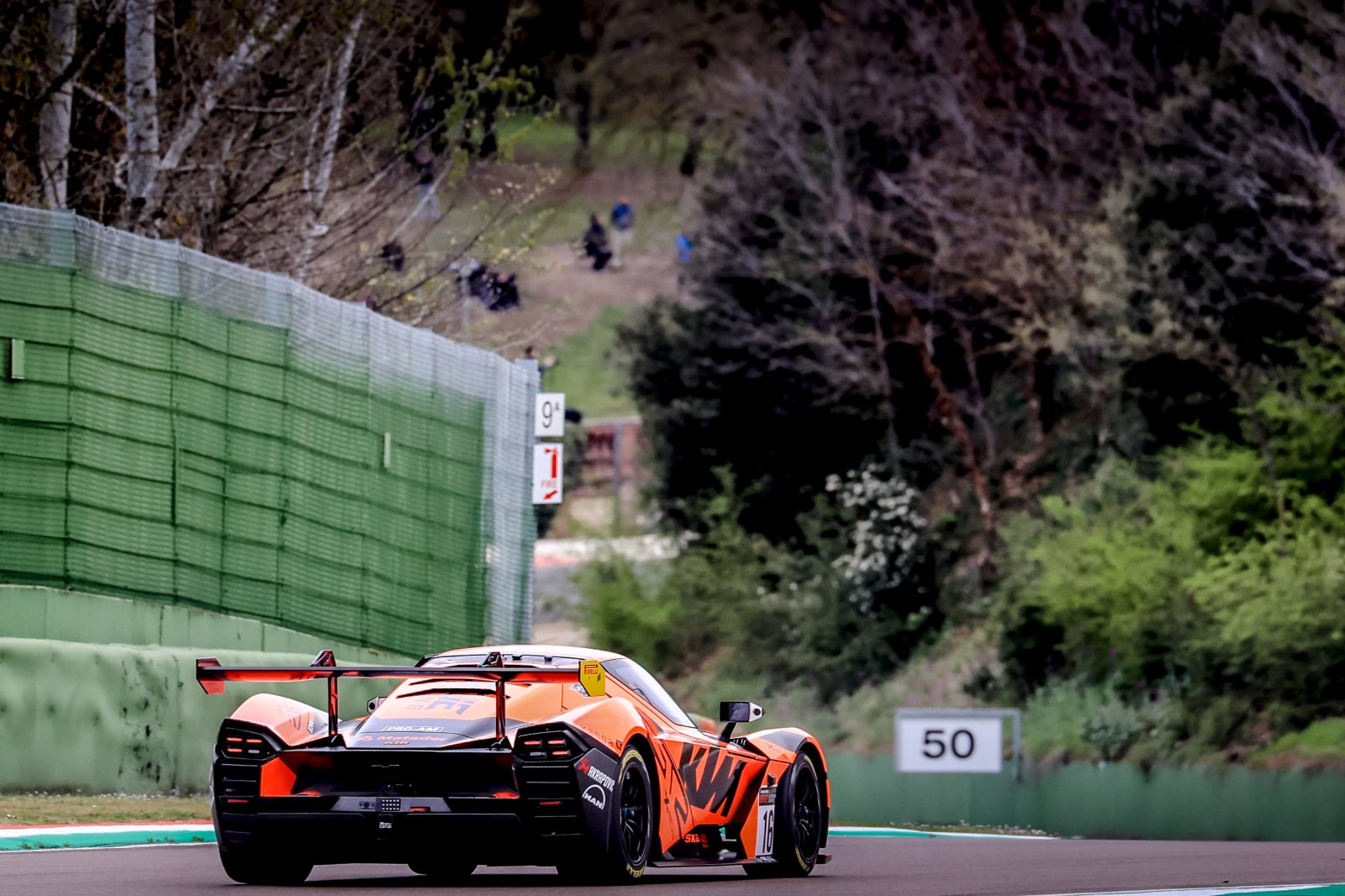 LP Racing Audi remains on top in Am, True Racing KTM paces Pro-Am in FP2 at Imola