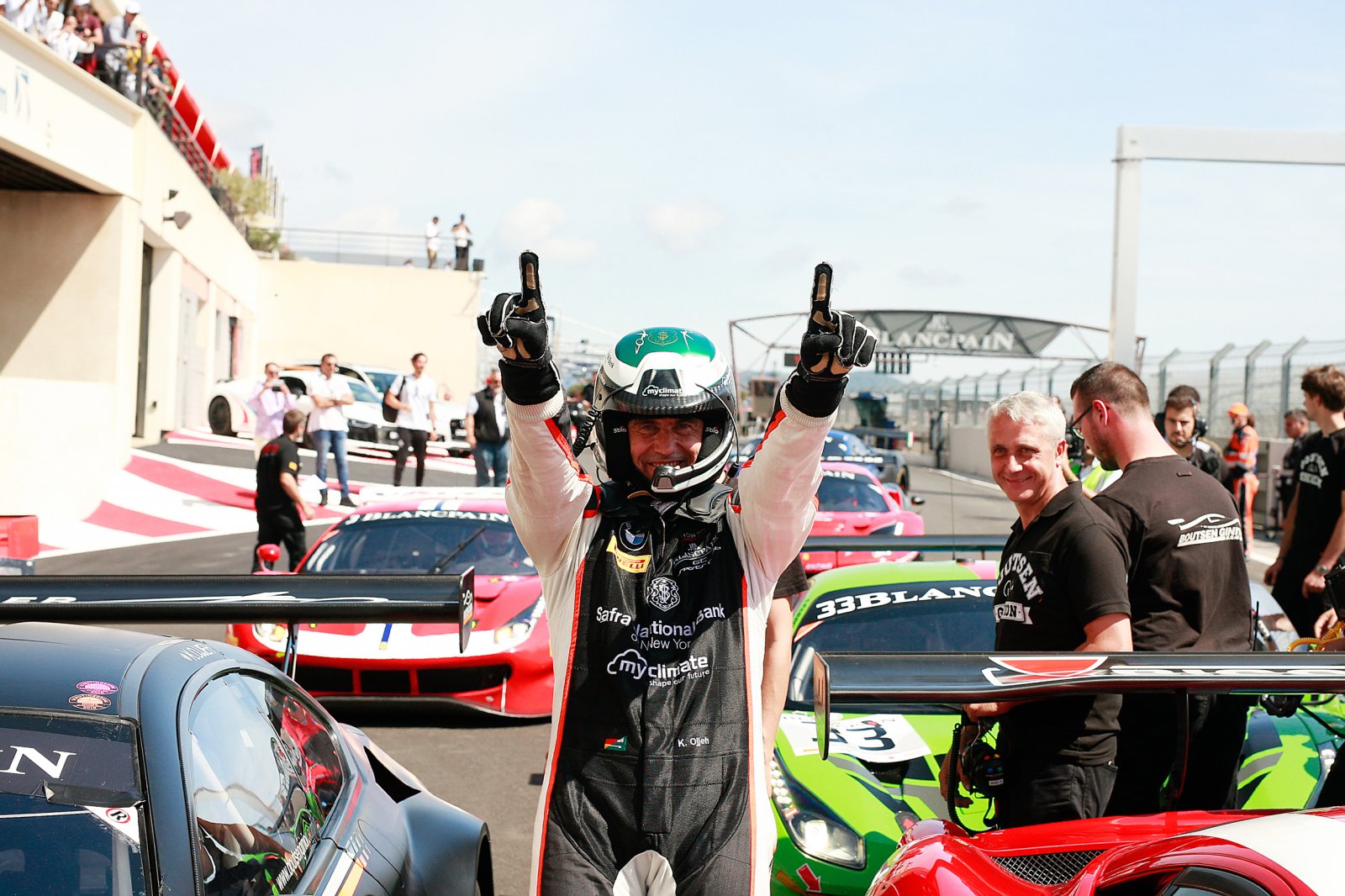 Karim Ojjeh scores maiden Blancpain GT Sports Club win at Paul Ricard, Klaus Dieter Frers completes perfect weekend with Iron Cup victory