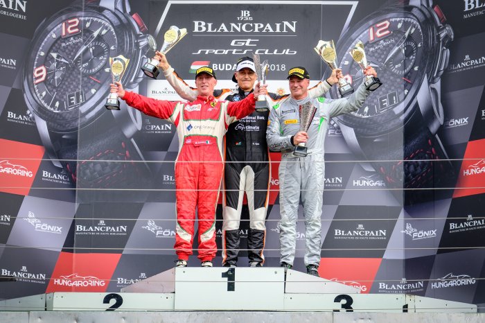 Convincing Hungaroring Main Race victory seals maiden Blancpain GT Sports Club title for Karim Ojjeh 