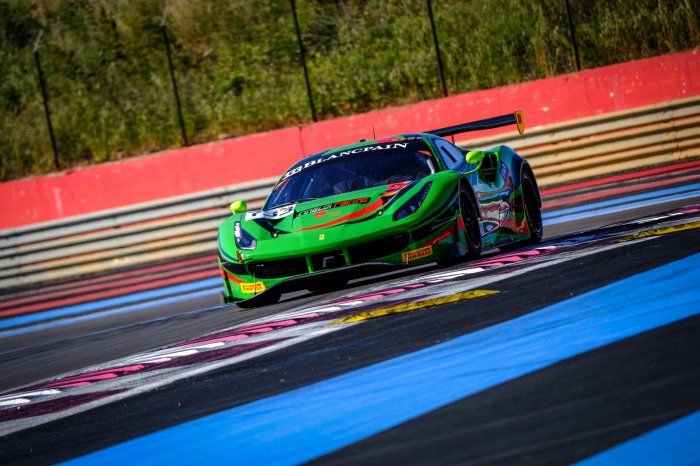 Kogay fastest among Blancpain GT Sports Club runners in bronze test at Circuit Paul Ricard 