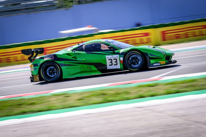Hook marks return to Blancpain GT Sports Club with double pole position at Misano