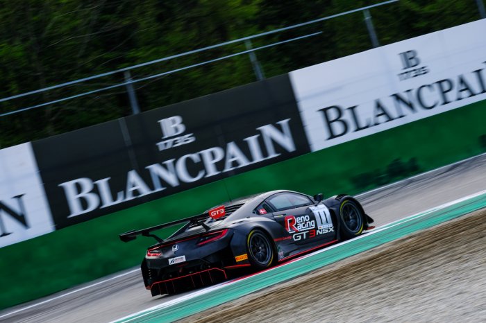 Jens Reno Møller claims emphatic double pole on Blancpain GT Sports Club debut at Monza
