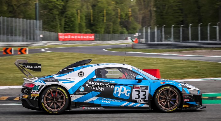 High Class Racing Audi sets the benchmark in first practice session