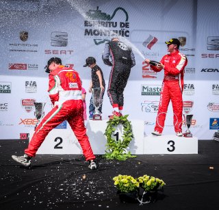 Qualifying Race - podium | Blancpain GT Sports Club