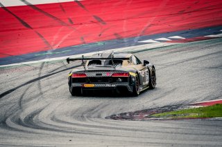 #67 LP Racing ITA Audi R8 LMS GT2 Henry Hassid LUX Anthony Beltoise FRA Pro-Am, Test Session | Free Practice 2 | SRO / Gruppe C | Mackinger Photography