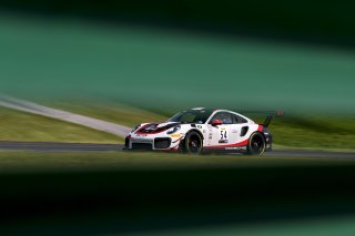 #54 GT Sports Club America, ATech Design, Karl Leinsing, Porsche 911 GT2 RS CS, SRO VIR 2020, Alton VA | SRO America