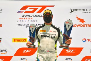 #57 GT Sports Club America, GMG Racing, Stu Frederick, Porsche 911 GT2 RS CS, SRO VIR 2020, Alton VA | SRO America