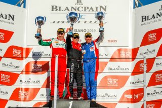 Misano - Race 1 Iron Cup podium | Blancpain GT Sports Club