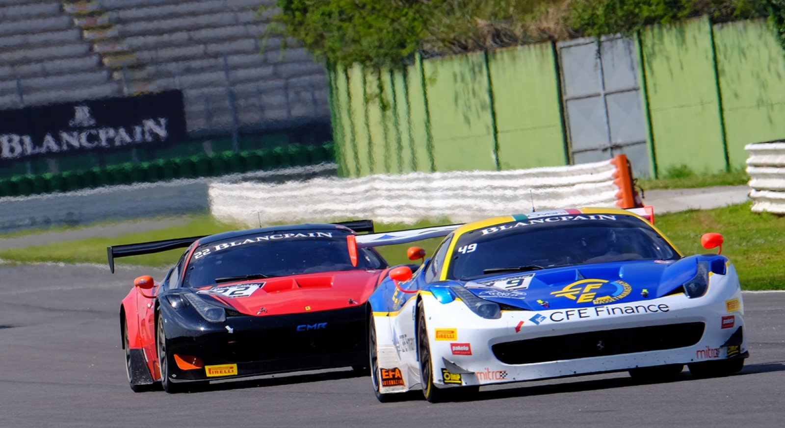 Cordoni wins Blancpain GT Sports Club&rsquo;s Main Race at Misano as Perazziniscores second Iron Cup victory of the weekend