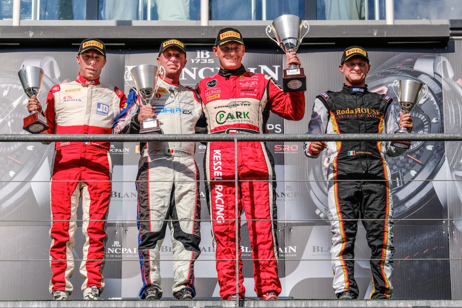 Dominant Broniszewski claims third Blancpain GT Sports Club victory of theseason at Spa