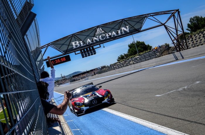 Daniele Perfetti pounces to secure first Blancpain GT Sports Club victory