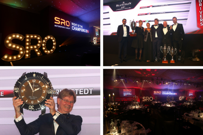 Blancpain GT Sports Club title winners Broniszewski and Lanting crowned atSRO Night of the Champions