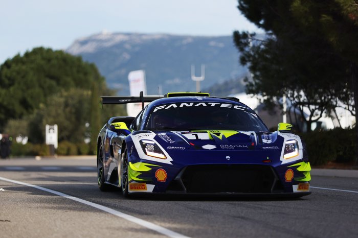 LP Racing Maserati GT2 duo sweep Free Practice in France