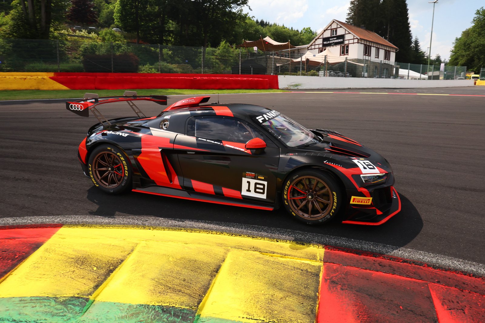 Kaffer and Doppelmayr fastest again in Fanatec GT2 Series Pre-Qualifying at Spa