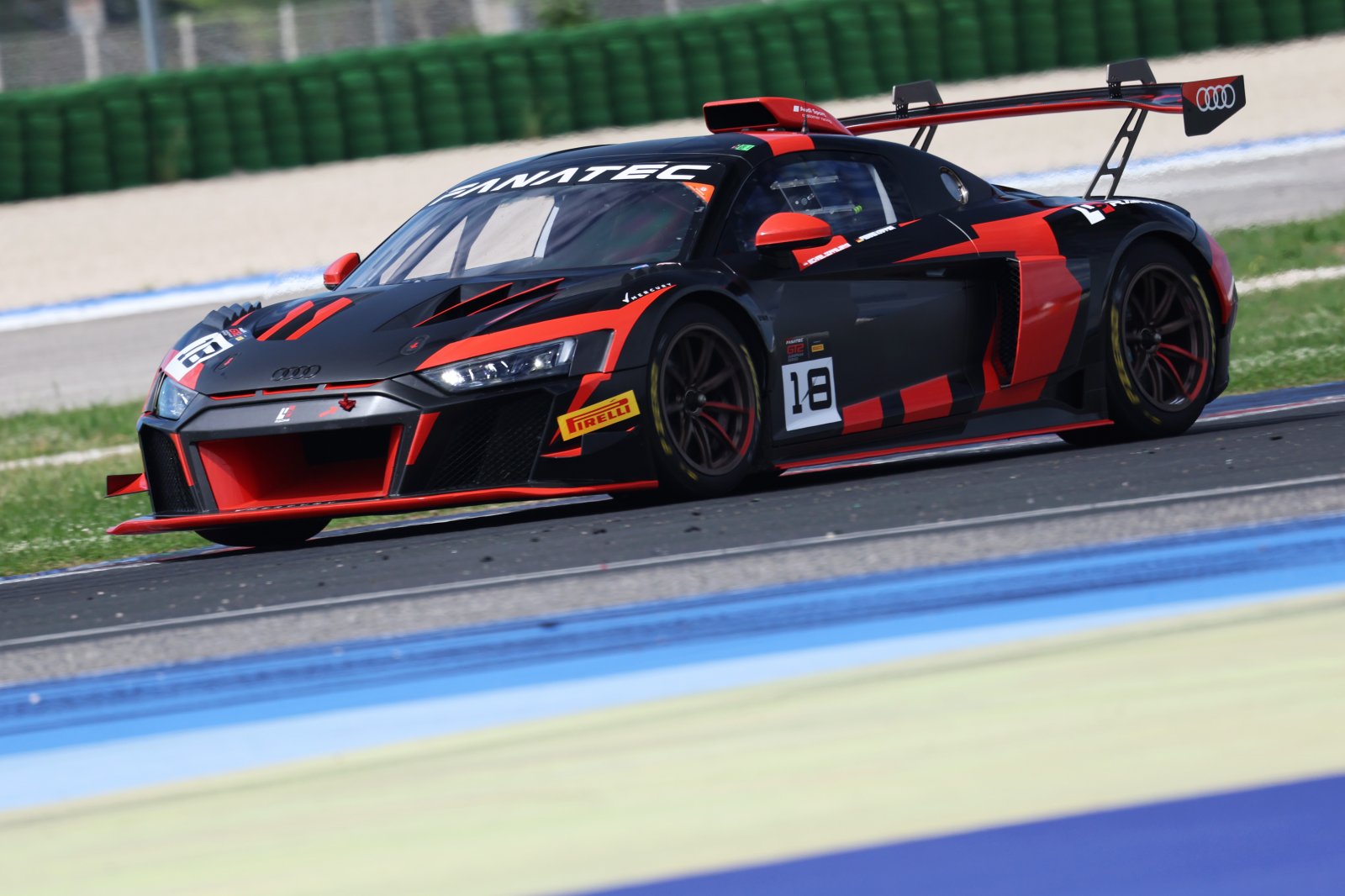 Doppelmayr and Kaffer top free practice on Fanatec GT2 return at Misano