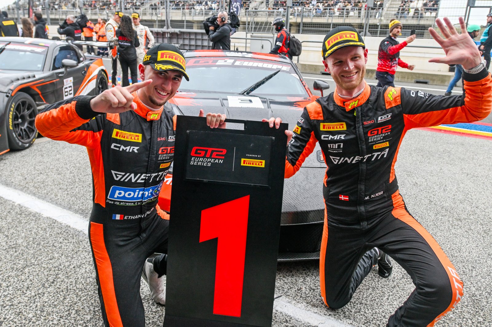 Gialdini and Njor lead CMR Ginetta one-two with commanding Zandvoort victory