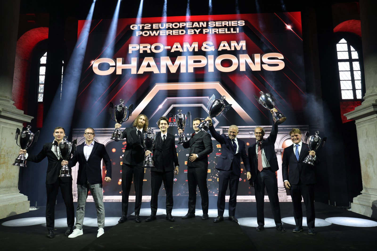 GT2 European Series Champions collect silverware in Venice