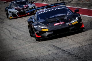 #63 Target Racing ITA Lamborghini Huracan Supertrofeo Mauro Casadei ITA Cedric Leimer CHE Am, Official Paid Test Session, Pitlane
 | SRO / Dirk Bogaerts Photography