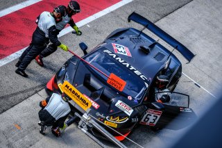 #63 Target Racing ITA Lamborghini Huracan Supertrofeo Mauro Casadei ITA Cedric Leimer CHE Am, Free Practice 2, Pitlane
 | SRO / Dirk Bogaerts Photography