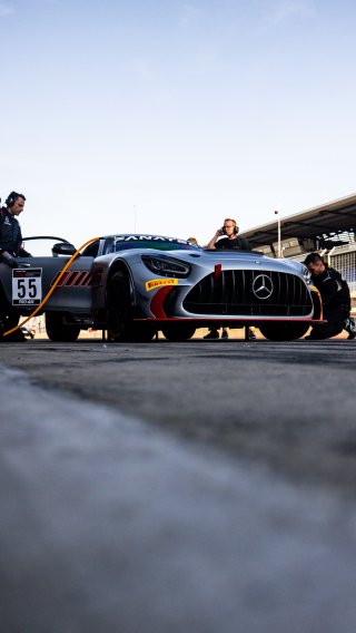 #55 SPS Automotive Performance DEU Mercedes AMG GT2 Stephane Ratel FRA Bernd Schneider DEU Pro-Am, Test Session|SRO / Gruppe C
 | Gruppe C GmbH