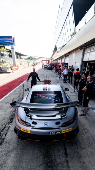 #55 SPS Automotive Performance DEU Mercedes AMG GT2 Stephane Ratel FRA Bernd Schneider DEU Pro-Am, Test Session|SRO / Gruppe C
 | Gruppe C GmbH