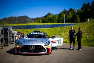 #55 SPS Automotive Performance DEU Mercedes AMG GT2 Stephane Ratel FRA Bernd Schneider DEU Pro-Am, Free Practice | SRO / Gruppe C | Gruppe C GmbH