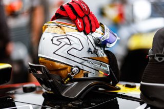 #11 PK Carsport BEL Audi R8 LMS GT2 helmet of Nicolas Saelens BEL Pro-Am, Free Practice 2|SRO / Gruppe C
 | Gruppe C GmbH