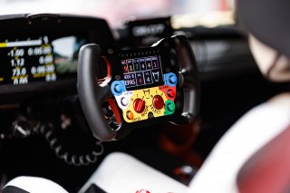Steering wheel #1 Brabham Automotive Factory Racing DNK Brabham BT62 GT2 Pro-Am, Free Practice 2|SRO / Gruppe C
 | Gruppe C GmbH