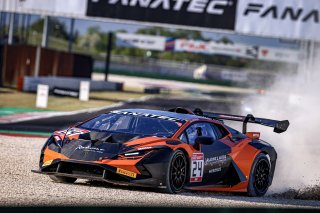 #24 Target Racing Lamborghini Huracan Super trofeo Evo 2 Dimitrios Deverikos Dmitry Gvazava Am, Race 2
 | SRO / Kevin Pecks