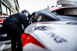 #88 LP Racing Audi R8 LMS GT2 Stephane Ratel Luca Pirri Pro-Am, Free Practice 1, GT2 European Series, Pitlane
 | SRO / TWENTY-ONE CREATION - Jules Benichou