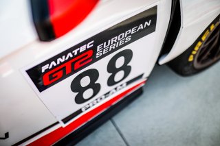 #88 LP Racing Audi R8 LMS GT2 Stephane Ratel Luca Pirri Pro-Am, Free Practice 1, GT2 European Series, Pitlane
 | SRO / TWENTY-ONE CREATION - Jules Benichou
