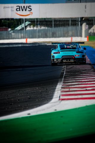 #66 Ebi Motors Porsche GT2 RS CS Alessandro Baccani Paolo Venerosi Pesciolini Am, GT2 European Series, Paid Test Session
 | SRO / TWENTY-ONE CREATION - Jules Benichou