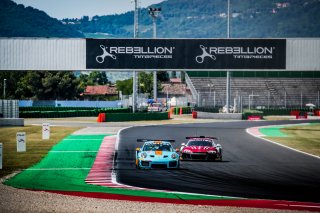 #66 Ebi Motors Porsche GT2 RS CS Alessandro Baccani Paolo Venerosi Pesciolini Am, Free Practice 1, GT2 European Series
 | SRO / TWENTY-ONE CREATION - Jules Benichou