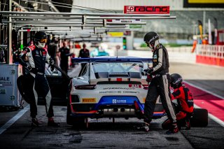 #911 LP Racing Porsche GT2 RS CS Leonardo Gorini Am, Free Practice 1, GT2 European Series, Pitlane
 | SRO / TWENTY-ONE CREATION - Jules Benichou