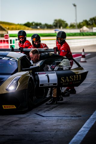#1 Brabham Automotive Factory Racing Brabham BT63 GT2 Kevin Weeda Anders Fjordbach Pro-Am, Free Practice 1, GT2 European Series, Pitlane
 | SRO / TWENTY-ONE CREATION - Jules Benichou