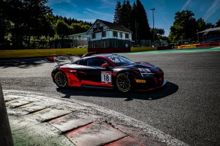 #18 LP Racing Audi R8 LMS GT2 Elia Erhart Michael Doppelmayr Am, GT2, Race 2
 | SRO / TWENTY-ONE CREATION - Jules Benichou