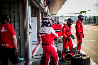 #5 High Class Racing Audi R8 LMS GT2 Aurelijus Rusteika Michael VergersʉPro-Am, GT2, Pitlane
 | SRO / TWENTY-ONE CREATION - Jules Benichou
