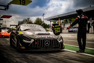 #44 - Fanatec by HRT - Thomas Jackermaier - Jens Liebhauser - Mercedes AMG GT2 - Am, Free Practice 2, GT2 European Series, Pitlane
 | &copy;&nbsp;SRO - TWENTY-ONE CREATION | Jules Benichou