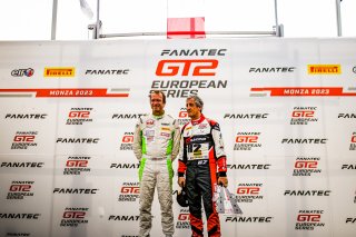 #67 - LP Racing - Henry Hassid - Anthony Beltoise - Audi R8 LMS GT2 - Pro-Am, GT2 European Series, Podium, Race 2
 | &copy;&nbsp;SRO - TWENTY-ONE CREATION | Jules Benichou