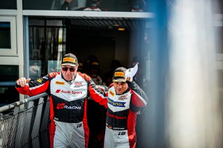 #18 - LP Racing - Michael Doppelmayr - Pierre Kaffer - Audi R8 LMS GT2 - Pro-Am, GT2 European Series, Podium, Race 2
 | &copy;&nbsp;SRO - TWENTY-ONE CREATION | Jules Benichou