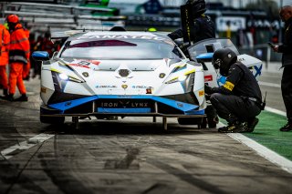 #8 - Iron Lynx - Donovan Privitelio - Luciano Privitelio - Lamborghini Huracan Super trofeo Evo 2 - Am, Free Practice 2, GT2 European Series, Pitlane
 | &copy;&nbsp;SRO - TWENTY-ONE CREATION | Jules Benichou