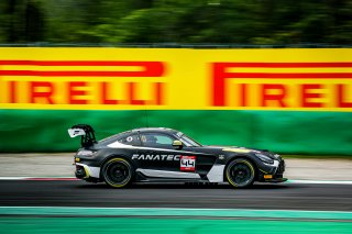 #44 - Fanatec by HRT - Thomas Jackermaier - Jens Liebhauser - Mercedes AMG GT2 - Am, GT2 European Series
 | &copy;&nbsp;SRO - TWENTY-ONE CREATION | Jules Benichou
