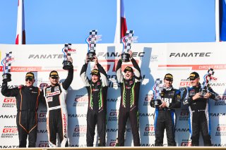 Podium, Race 2
 | &copy; SRO / Patrick Hecq Photography