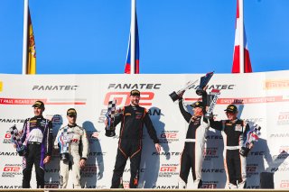 Podium, Race 2
 | &copy; SRO / Patrick Hecq Photography